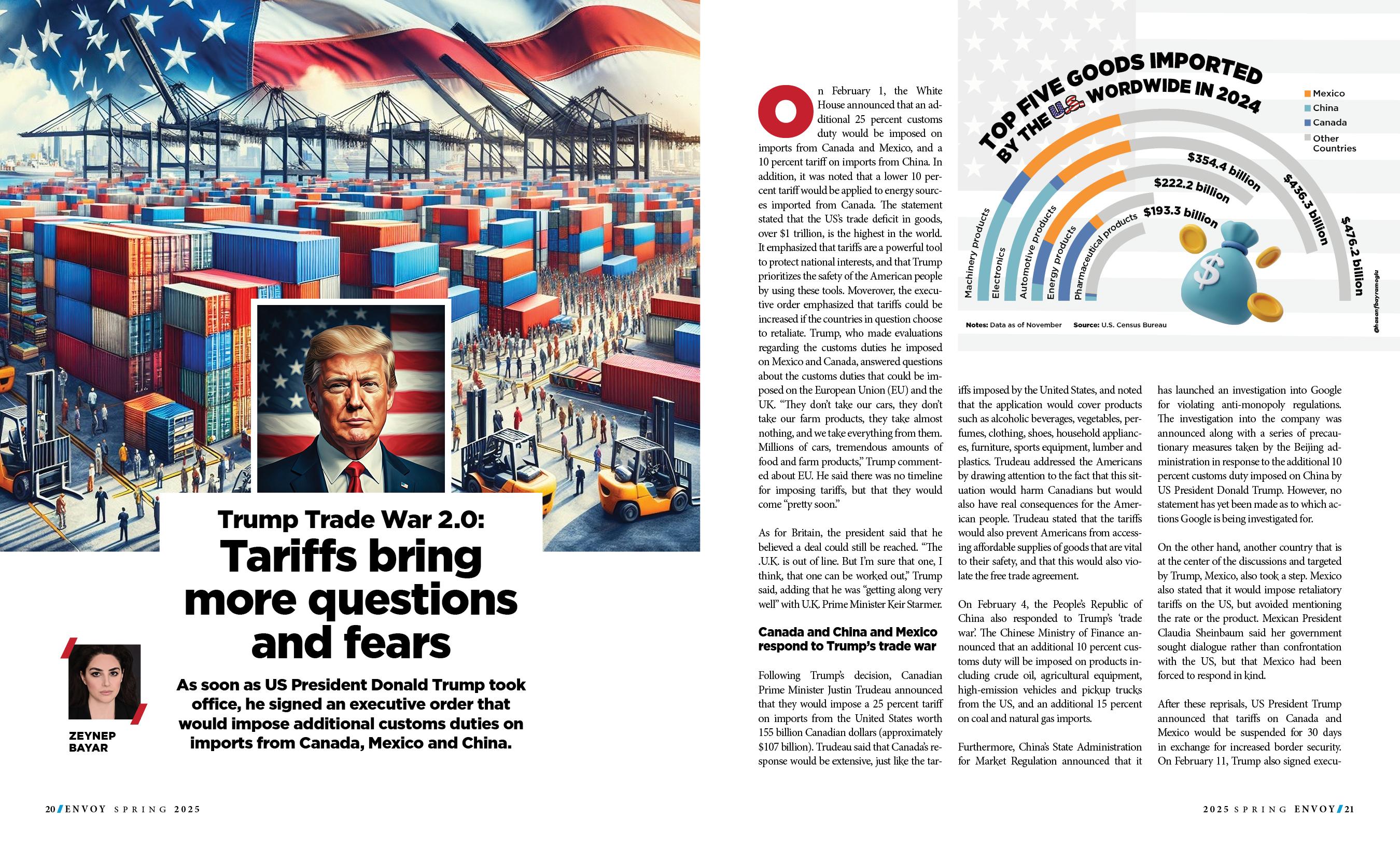 Envoy Magazine Interior Page